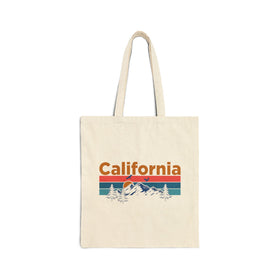 California Tote Bag - Cotton Canvas California Bag