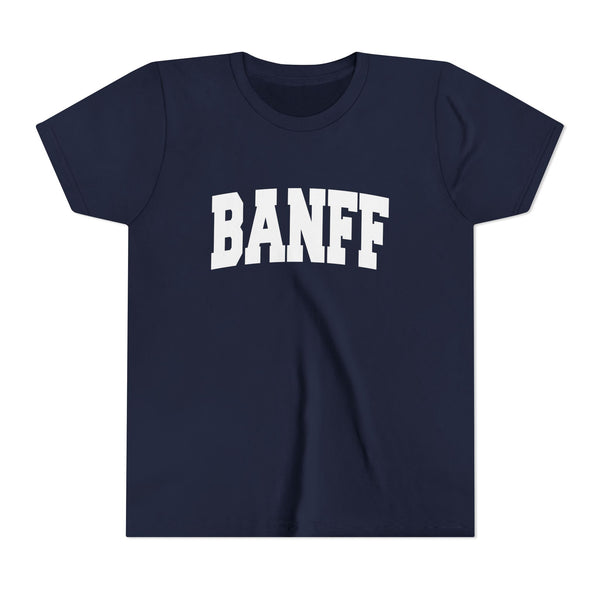 Banff, Canada Youth Graphic Tee - Kids Banff T Shirt
