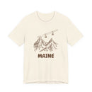 Maine Mountain T-Shirt — Vintage Gondola Ski Mountain Tee-1