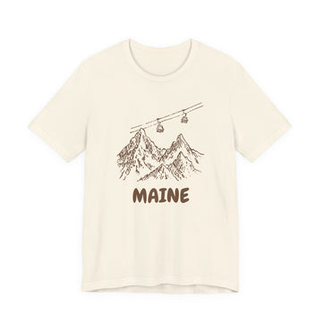 Maine Mountain T-Shirt — Vintage Gondola Ski Mountain Tee