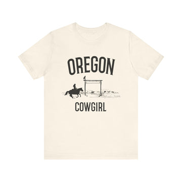 Buy natural Oregon Cowgirl Graphic Tee