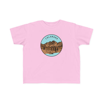 Buy pink Colorado Toddler T-Shirt - Unisex Toddler Colorado Shirt