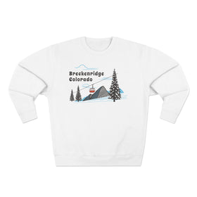 Premium Breckenridge, Colorado Sweatshirt Unisex Crewneck, Premium Sweatshirt, Crewneck Jumper, Ski Resort Apparel