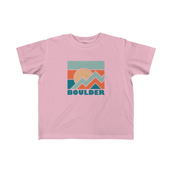 Boulder, Colorado Toddler T-Shirt - Toddler Boulder Shirt