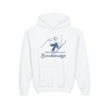 Breckenridge, Colorado Youth Hoodie - Snow Ski Kids Breckenridge Hooded Sweatshirt