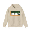 Vermont Hoodie - Sun Unisex Vermont Hoodie Graphic Sweatshirt-2