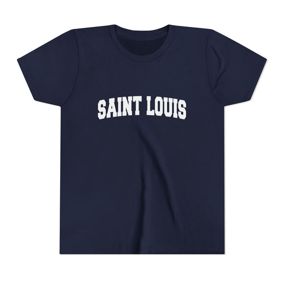 St Louis, Missouri Youth Graphic Tee - Kids St Louis T Shirt
