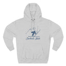 Premium Jackson Hole, Wyoming Vintage Snow Ski Hoodie-2