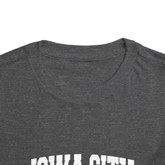 Iowa City, Iowa Toddler Graphic Tee - Kids Iowa City Vacation Shirt