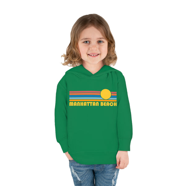 Manhattan Beach Toddler Hoodie - Unisex Manhattan Beach, California Toddler Sweatshirt