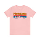 Montana T-Shirt - Mountain Sunset Unisex Montana Shirt-1