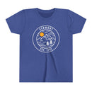 Vermont Youth Shirt - Retro Mountain Vermont Kid's T-Shirt-5