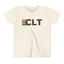 Charlotte, North Carolina Youth Tee - CLT T Shirt-1