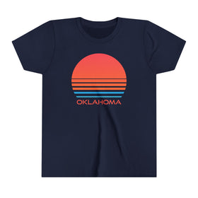 Oklahoma Youth Shirt - Retro 80s Oklahoma Kid's T-Shirt