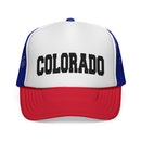 Colorado Retro Collegiate Style Trucker Hat-1