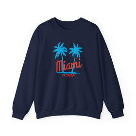 Miami, Florida Sweatshirt - Unisex Crewneck Miami Sweatshirt