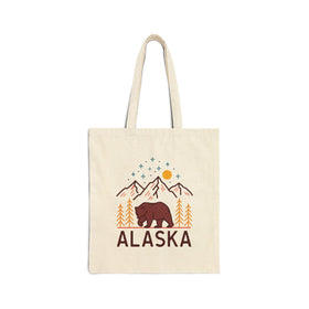 Alaska Tote Bag - Cotton Canvas Alaska Bag