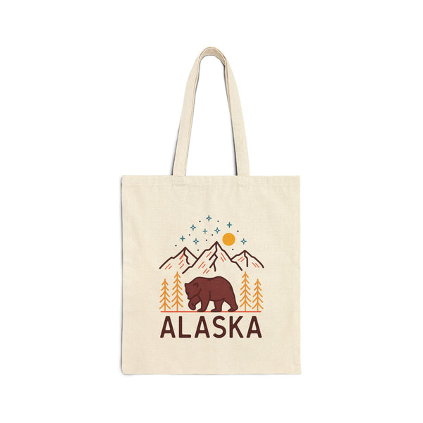 Alaska Tote Bag - Cotton Canvas Alaska Bag