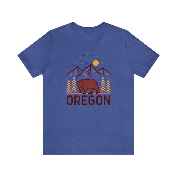 Oregon T-Shirt - Retro Unisex Oregon Shirt