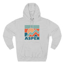 Aspen, Colorado Hoodie - Retro Mountain Unisex Sweatshirt-3