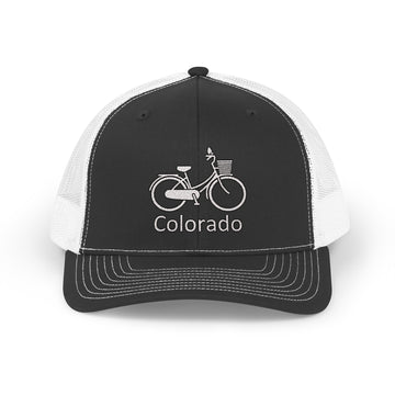 Colorado Snapback Trucker Cap - Embroidered Colorado Hat - 0