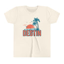 Destin, Florida Youth Shirt - Retro Palm Tree Destin Kid's T-Shirt-1