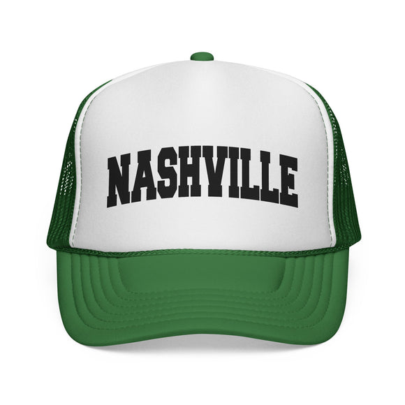 Nashville, Tennessee Collegiate Style Trucker Hat