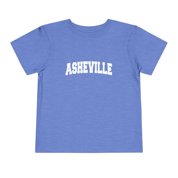 Asheville, North Carolina Toddler Graphic Tee - Kids Asheville Vacation T-Shirt