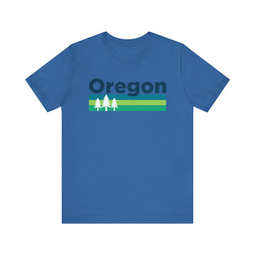 Buy columbia-blue Oregon T-Shirt - Unisex Oregon Shirt