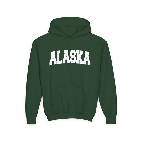 Alaska Youth Hoodie - Kids Alaska Hooded Sweatshirt