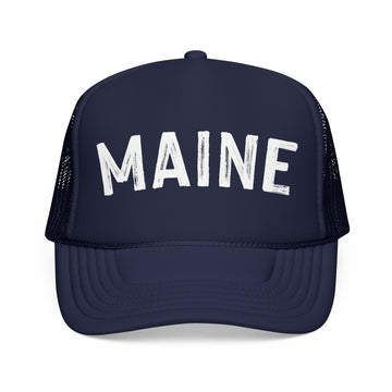 Buy dark-navy Maine Trucker Hat - Maine Cap