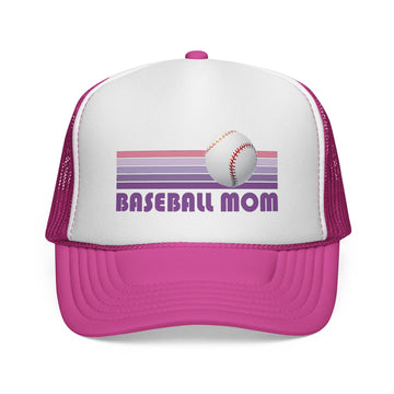 Buy pink Baseball Mom Trucker Cap | Trucker Caps