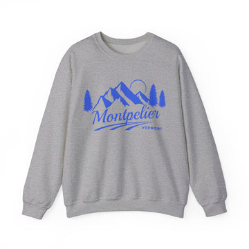 Montpelier, Vermont Sweatshirt - Unisex Mountain Montpelier Sweatshirt
