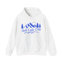 Salt Lake City, Utah Hoodie - Unisex Mountain Salt Lake City Hoodie Sweatshirt-3