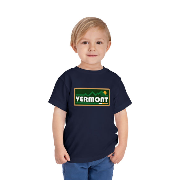 Vermont Toddler Graphic Tee - Kids Vermont Shirt