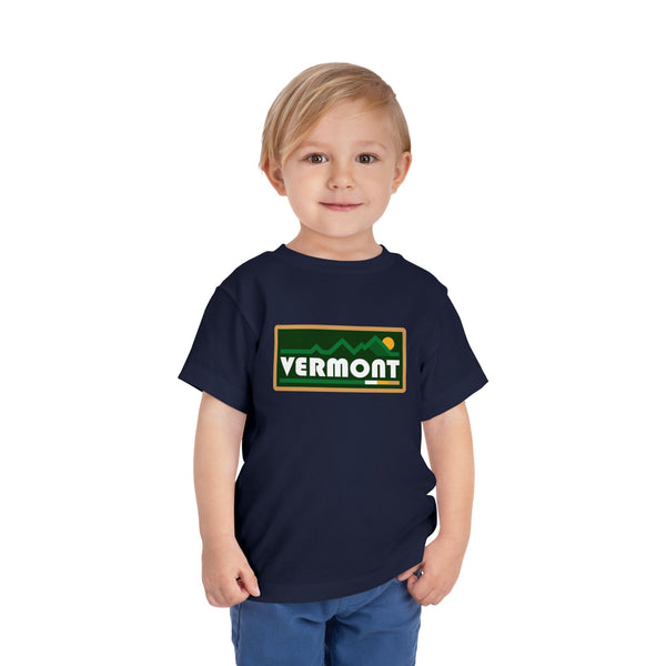 Vermont Toddler Graphic Tee - Kids Vermont Shirt