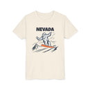 Nevada Yeti Snowboard Youth Tee - Kids Skiing Shirt-1