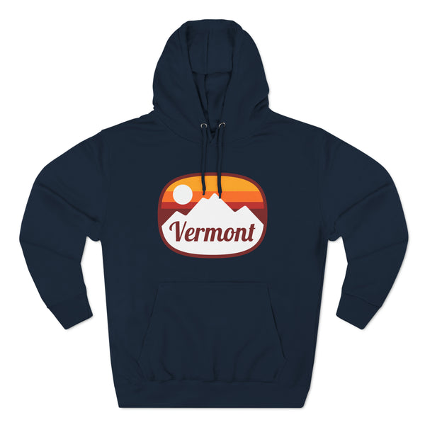 Premium Vermont Hoodie - Retro Unisex Sweatshirt