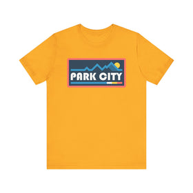 Buy gold Park City, Utah T Shirt - Retro Graphic Tee