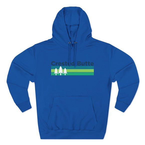 Premium Crested Butte, Colorado Hoodie - Retro Unisex Crested Butte Sweatshirt