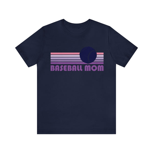 Baseball Mom T-Shirt - Retro Unisex Baseball Mom Shirt