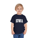 Iowa Toddler Graphic Tee - Kids Iowa Vacation Shirt-13