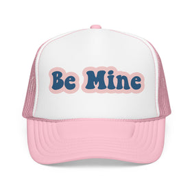 Buy light-pink-white Be Mine Trucker Hat Boho
