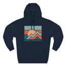 North Carolina Hoodie - Retro Mountain Unisex Sweatshirt-7