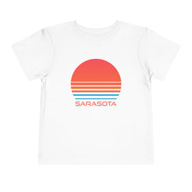 Sarasota, Florida Toddler T-Shirt - Retro 80s Toddler Sarasota Shirt