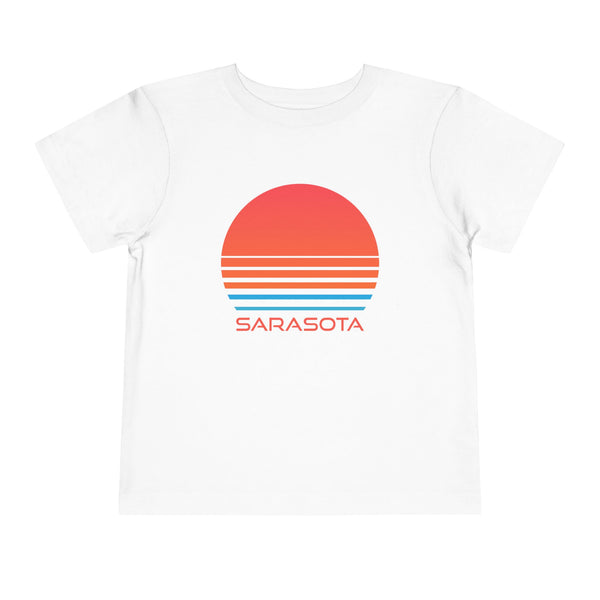 Sarasota, Florida Toddler T-Shirt - Retro 80s Toddler Sarasota Shirt