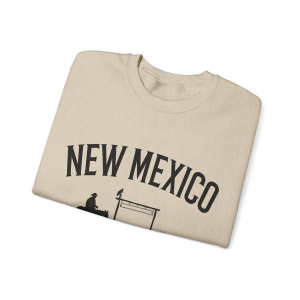 New Mexico Sweatshirt - New Mexico Cowboy Graphic Crewneck