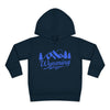Wyoming Toddler Hoodie - Unisex Mountain Pullover Sweatshirt, Kids Hooded Jumper, Wyoming Souvenir
