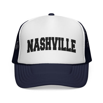 Buy dark-navy Nashville, Tennessee Collegiate Style Trucker Hat