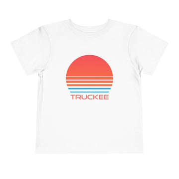 Truckee, California Toddler T-Shirt - Retro 80s Toddler Truckee Shirt - 0